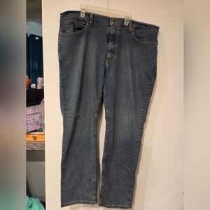 Lee Blue Straight Jeans with Classic Denim Look